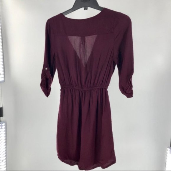 Cute Zip Front Dress sz XS - Picture 5 of 9